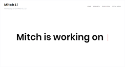 Desktop Screenshot of mitchli.com